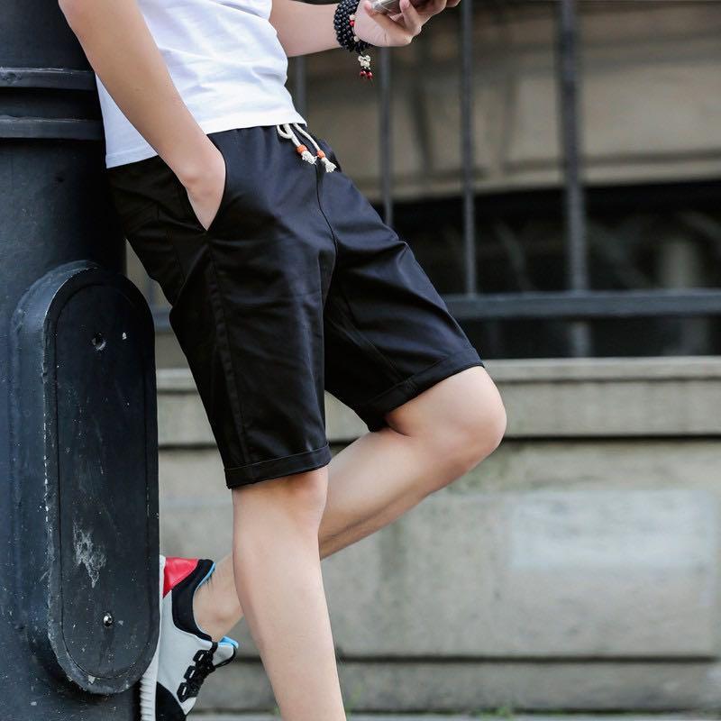 Black casual shorts Sale
