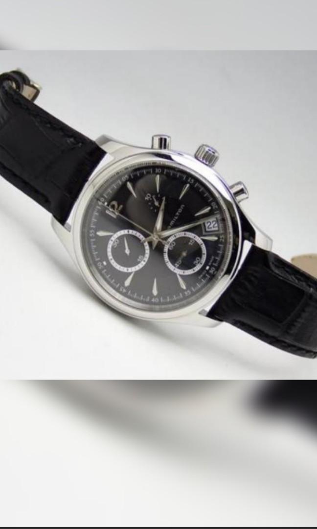 New Genuine Hamilton Jazzmaster H185120 Swiss Made Chronograph