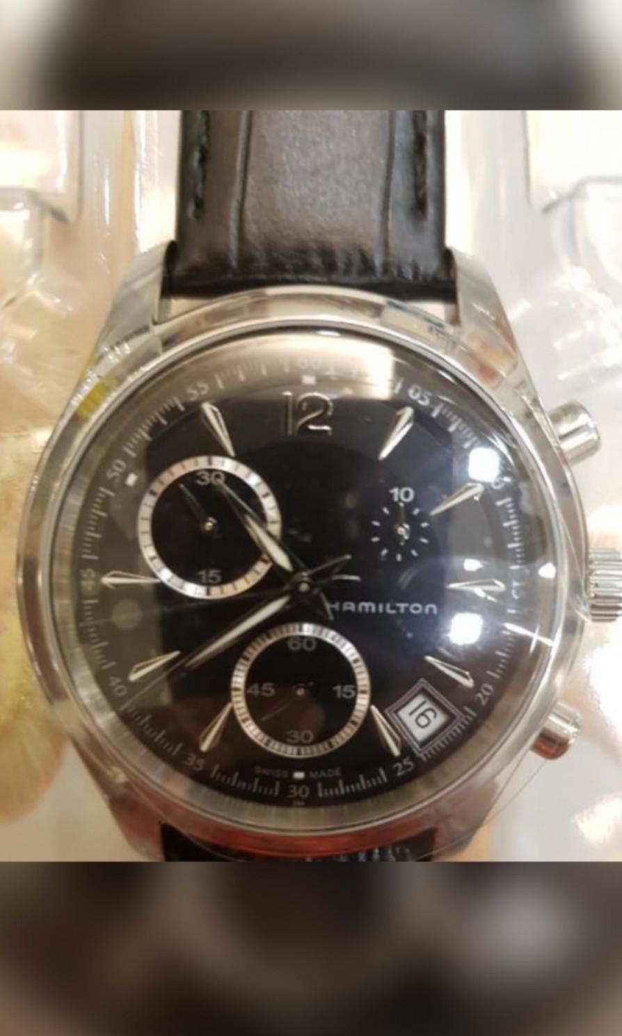 New Genuine Hamilton Jazzmaster H185120 Swiss Made Chronograph