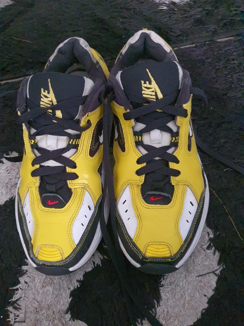 Nike tekno yellow hot sale