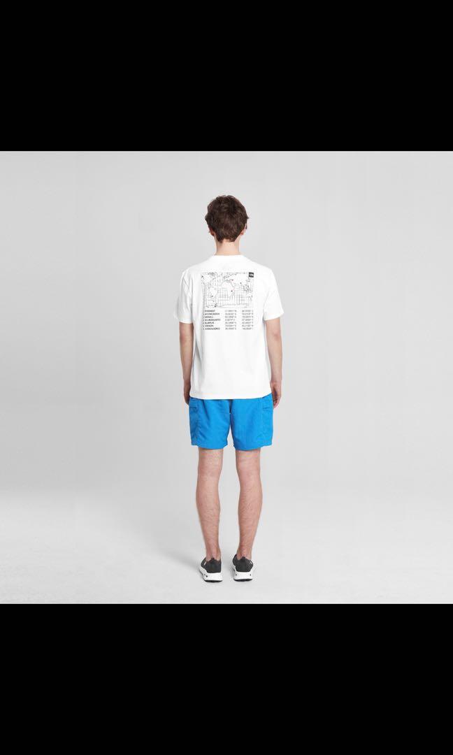 North Face seven summits white t-shirt 