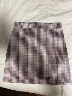 NWT Pretty little thing plaid mini skirt