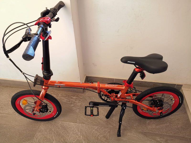 Maximo best sale folding bike