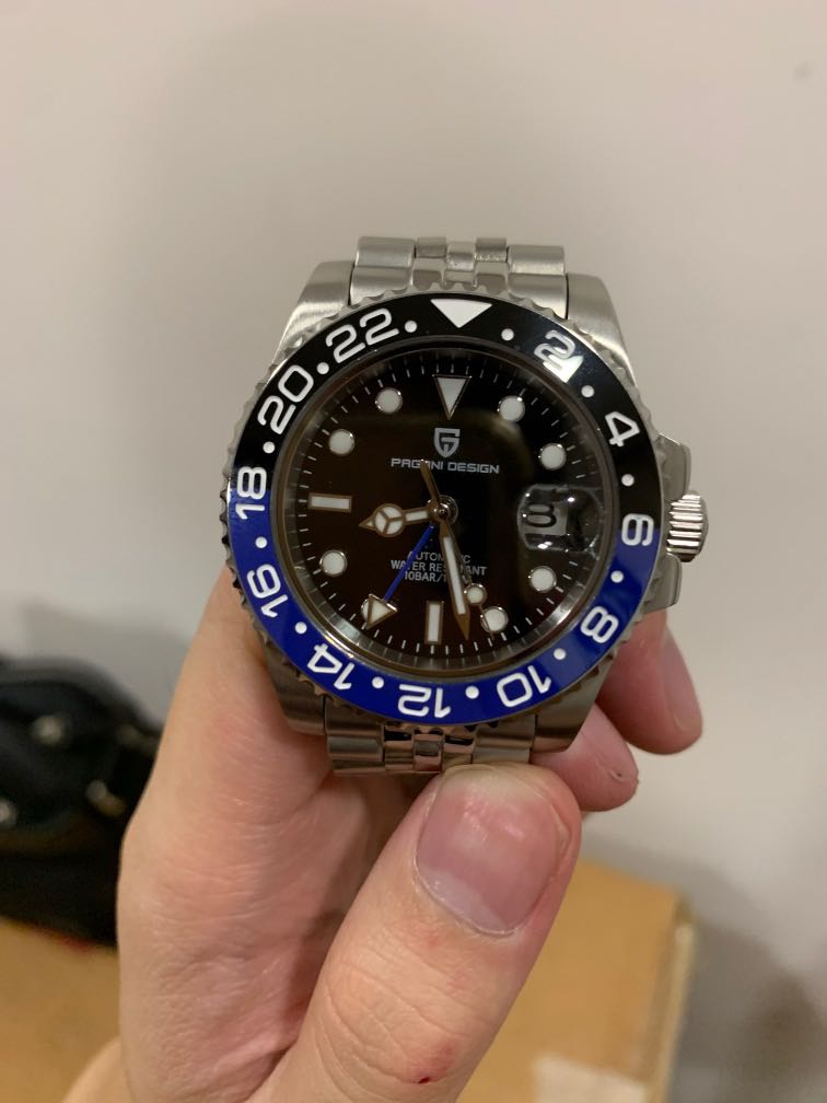 Pagani Design GMT Master II Batgirl Homage Luxury Watches On Carousell