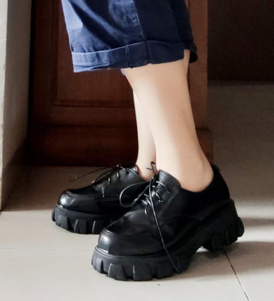 Sepatu boot korea style hot sale