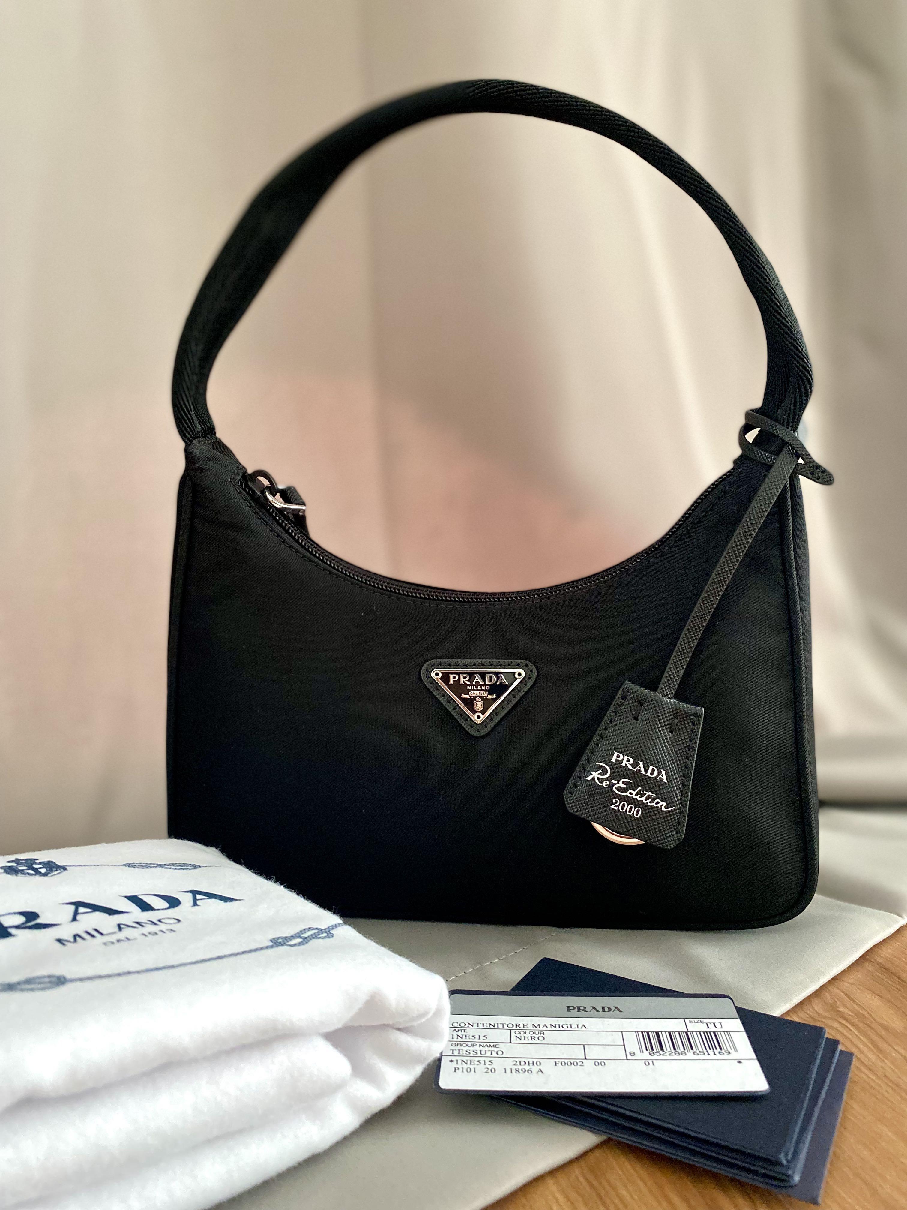 Authentic Prada Re-Edition 2000 Nylon Mini Bag, Women's Fashion, Bags &  Wallets, Cross-body Bags on Carousell