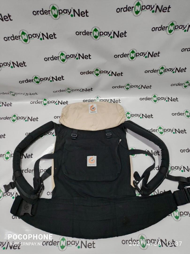 Ergobaby original black outlet camel