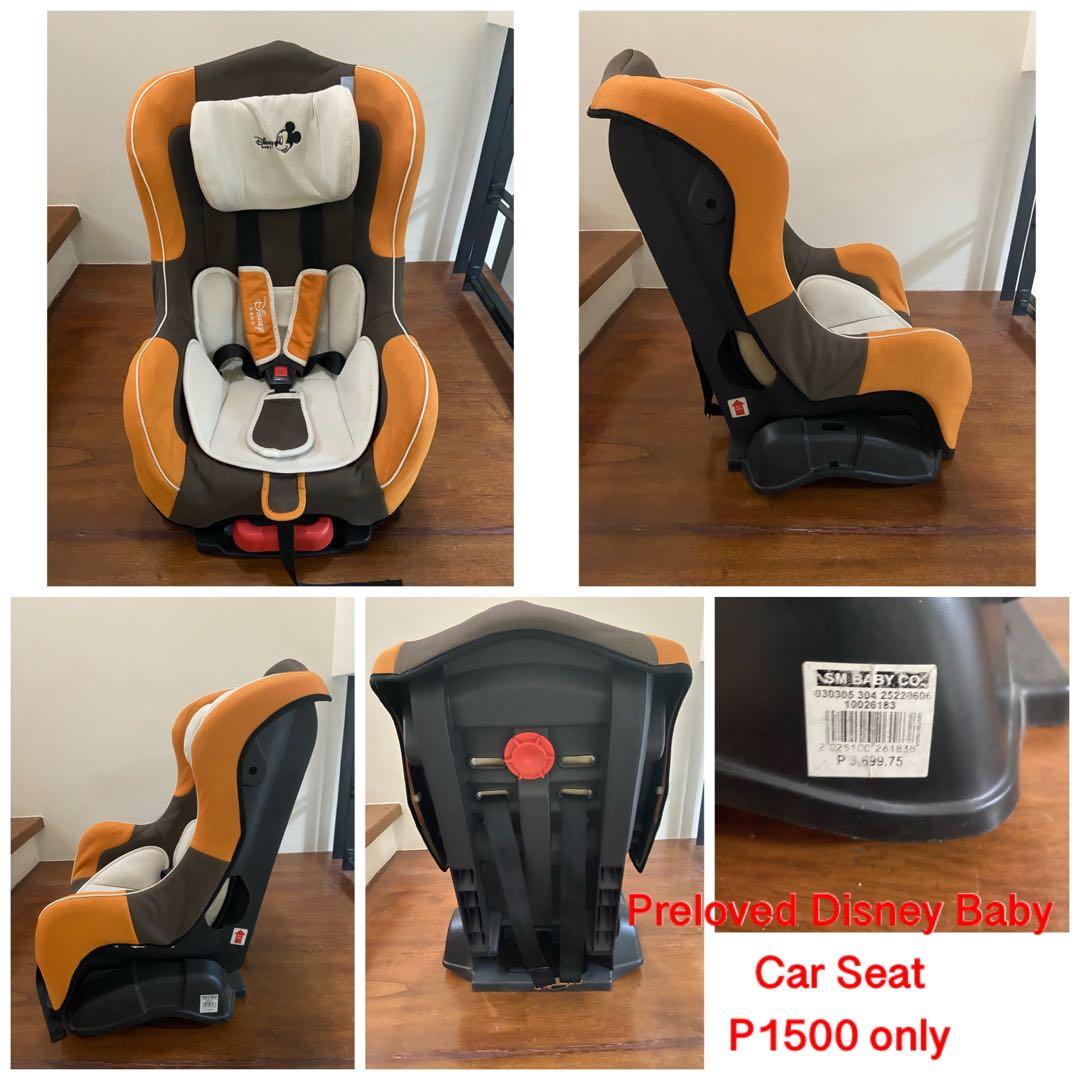 Preloved Disney Baby Car Seat Babies Kids Going Out Car Seats On Carousell