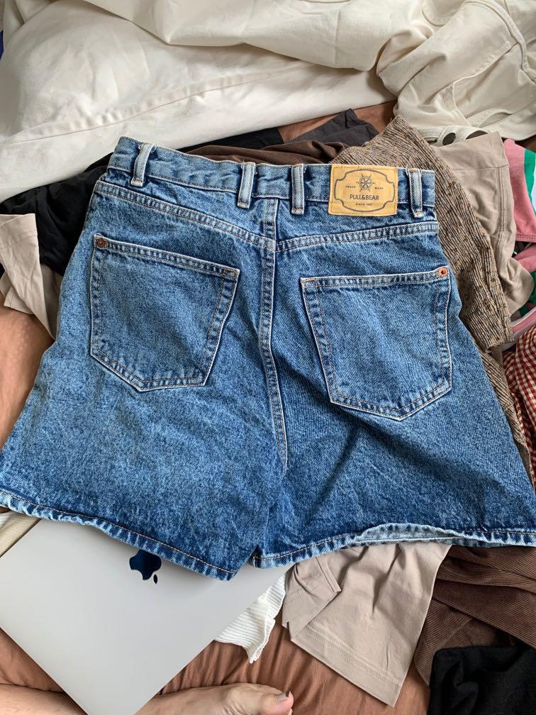 Pull and bear cheap mom shorts