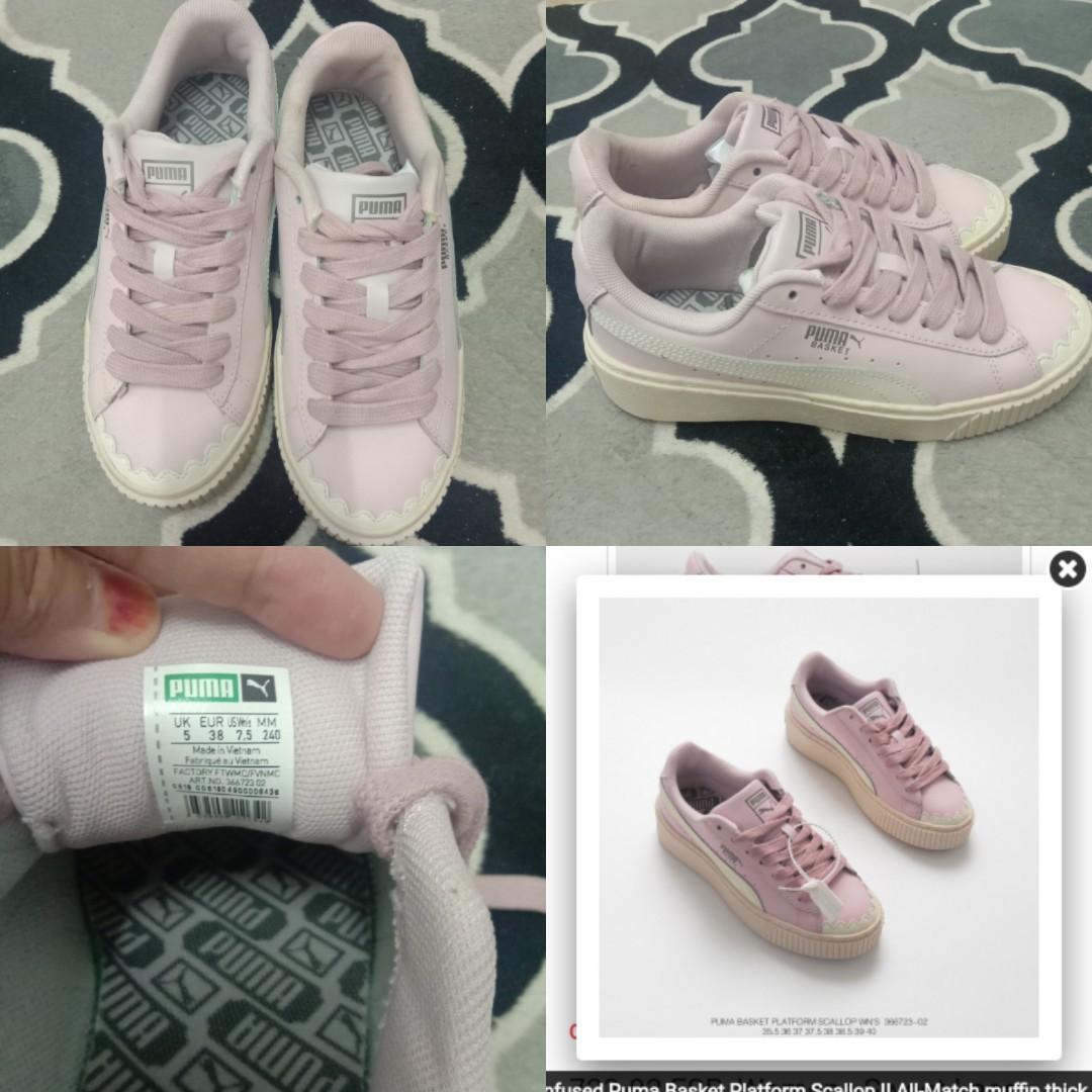 Puma basket scallop sale