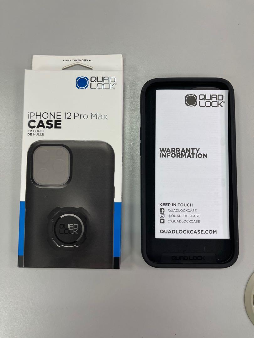 Quad lock iPhone 12 Pro Max case, Mobile Phones & Gadgets, Mobile