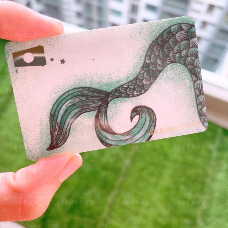 Readystock Starbucks China Mermaid Tail Collection Gift Card ...