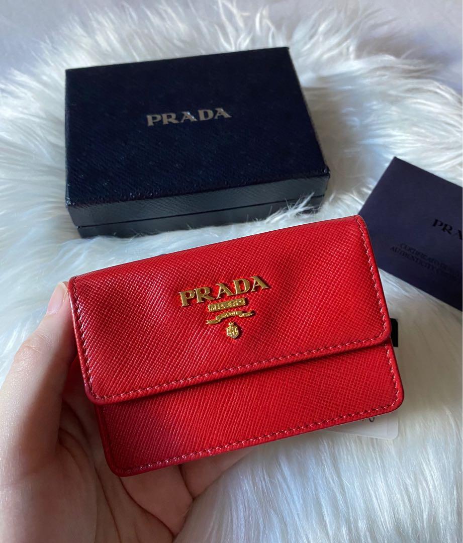 prada card holder sale