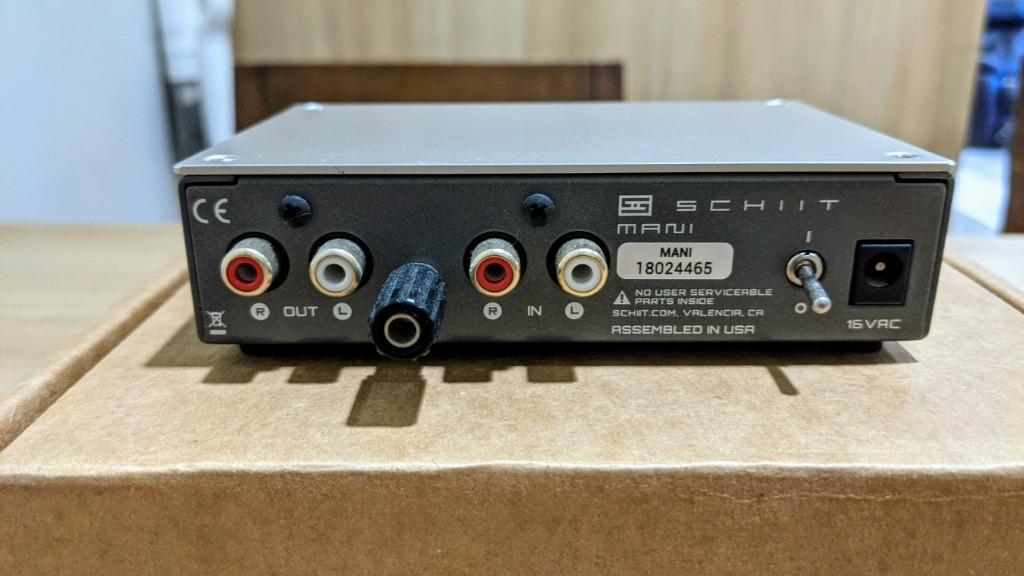 Schiit Mani Phono Preamplifier Audio Other Audio Equipment On Carousell