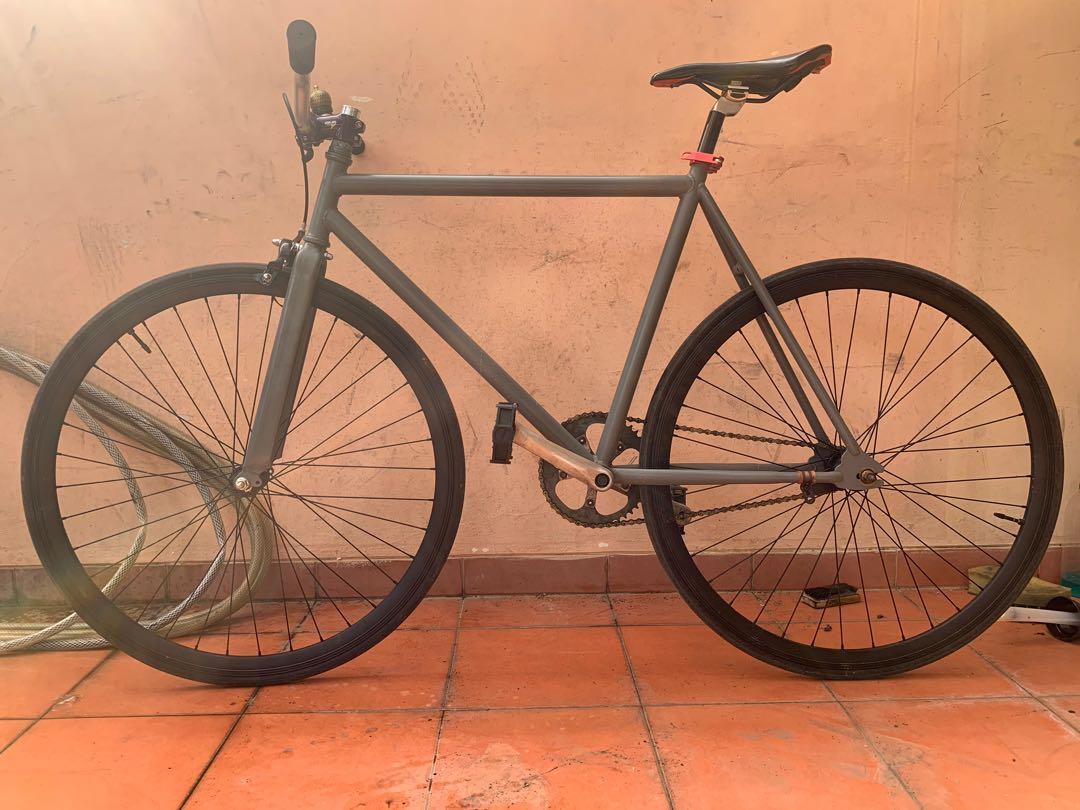 Sepeda Fixie Frame Lokal Size 52