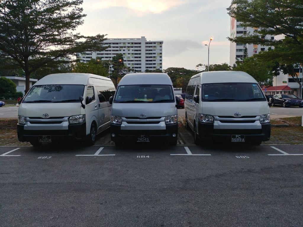SG Transport for 13 Seater TOYOTA HIACE (MINI BUS)62872685811715111