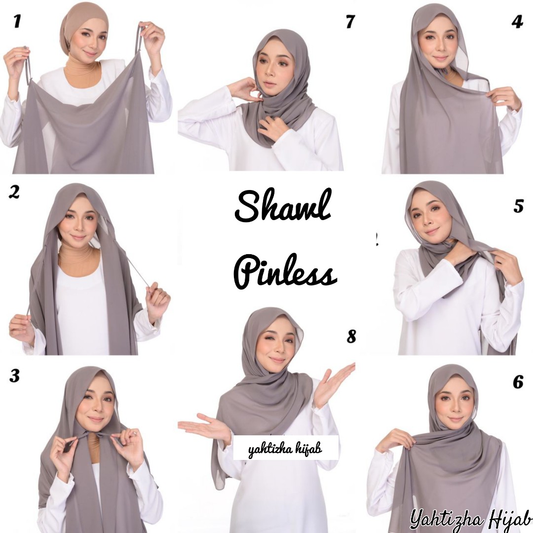 pinless shawl