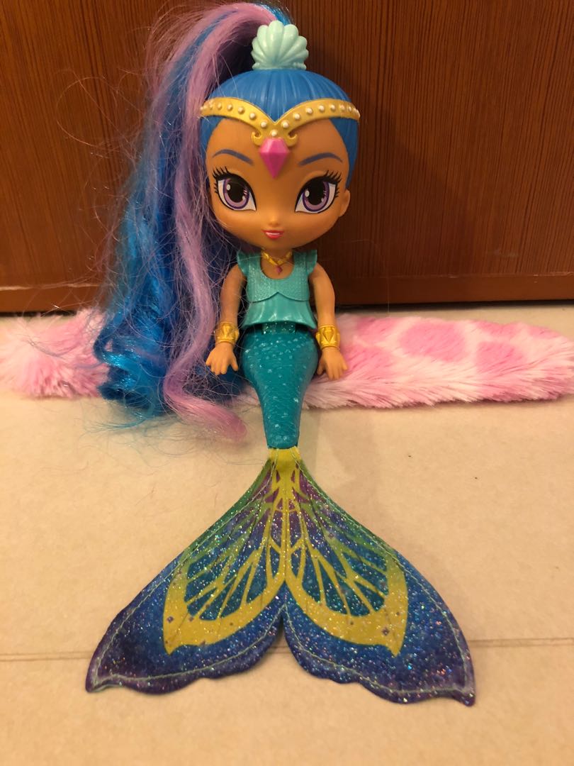Shimmer and top shine mermaid dolls