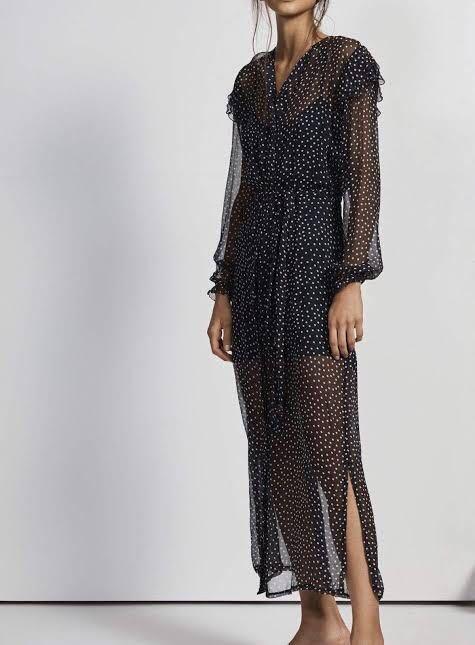 Sir the label shop constance midi dress