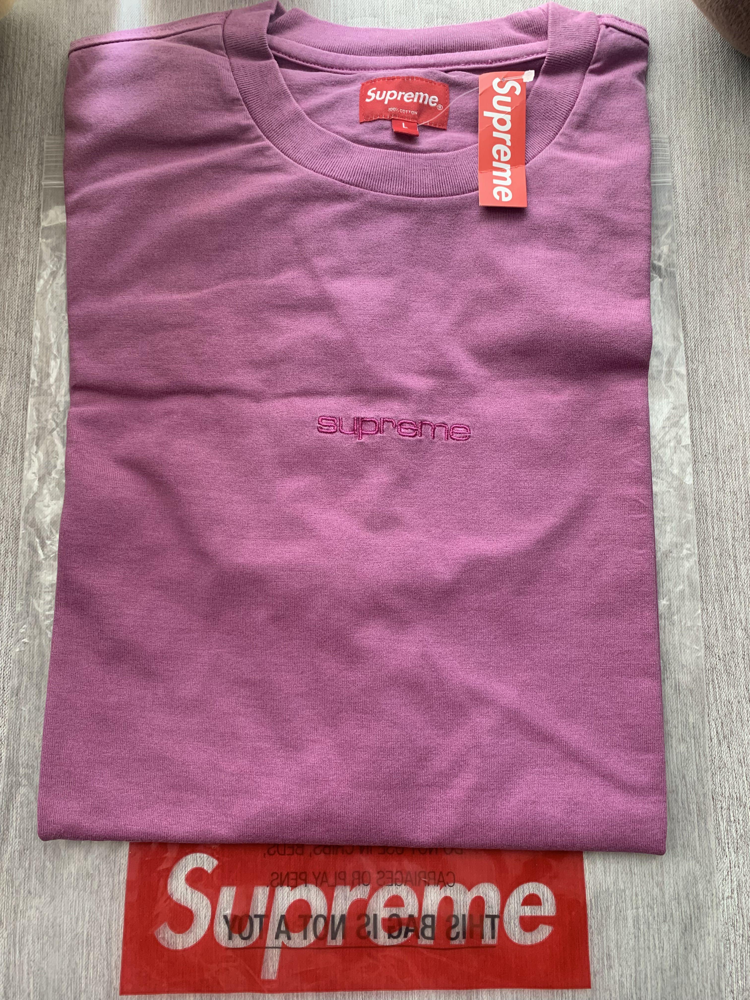 supreme overdyed tee ss19