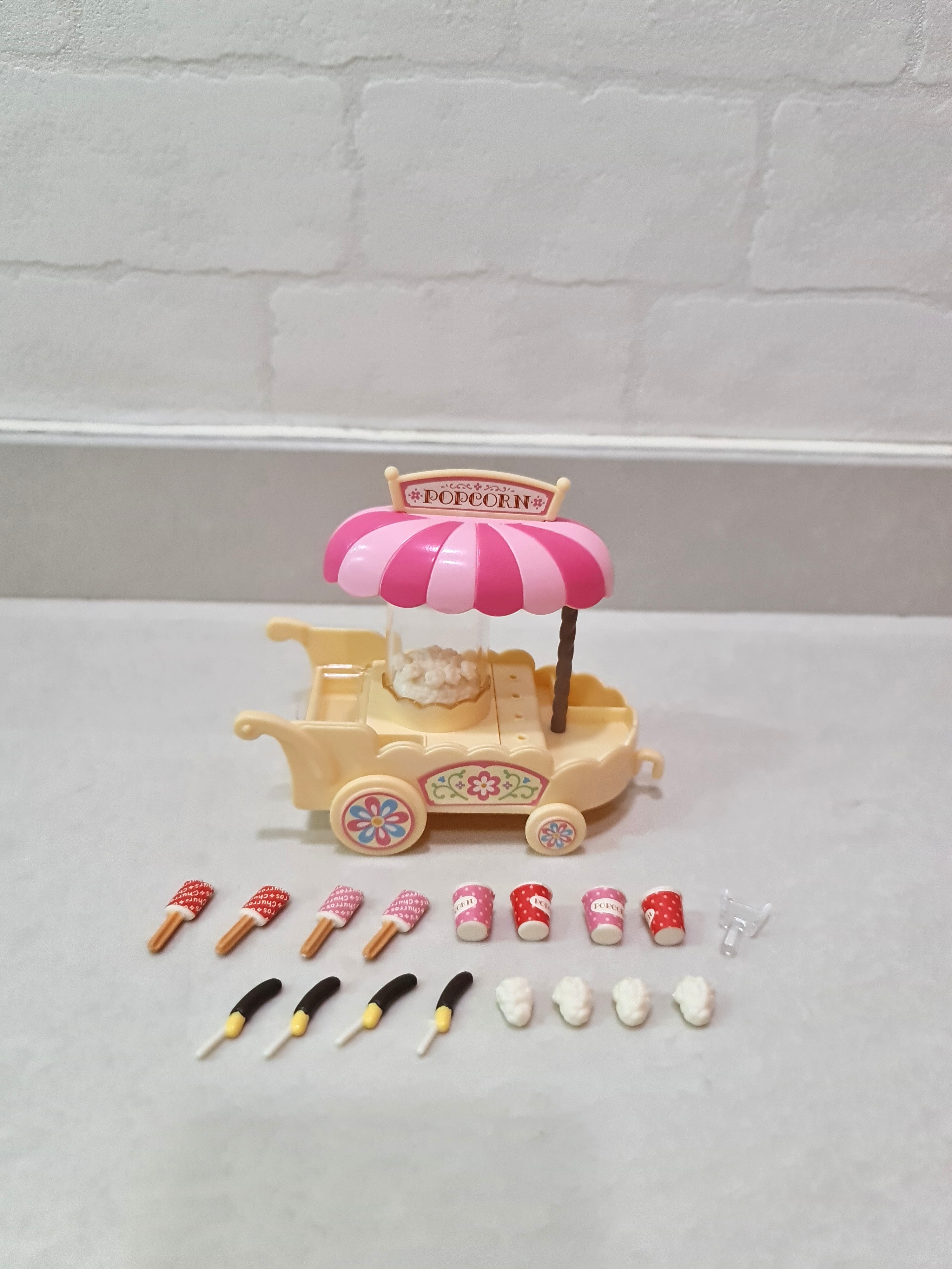 Sylvanian cheap popcorn cart