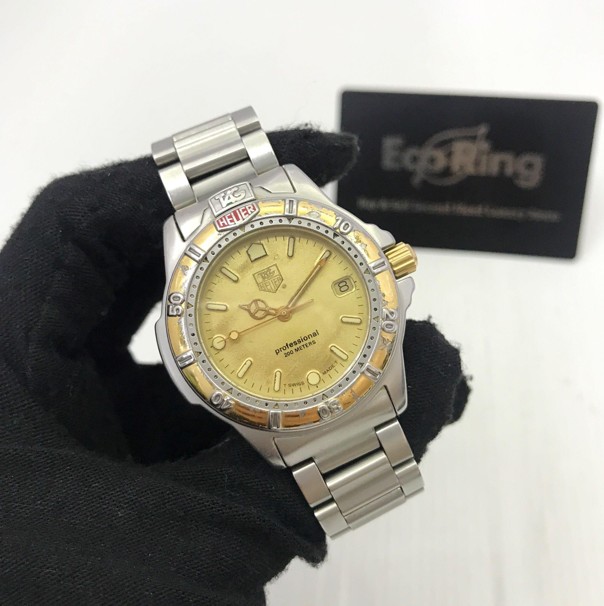 Tag heuer professional 4000 quartz sales
