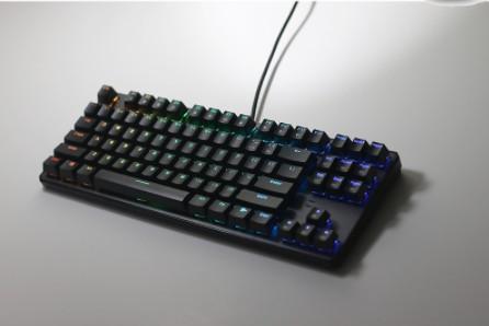 Tecware Phantom TKL (Category: Computer Keyboard) located in Singapore. Submitted by marclee_98 (Listing ID 1092895653, Image 3). Description: Tecware Phantom RGB with Outemu Black Switches (Linear) or Outemu Blue Switches. Get both sets of switches for $20. Phantom Shroud (+$10) and PBT keycaps (+$29)..
