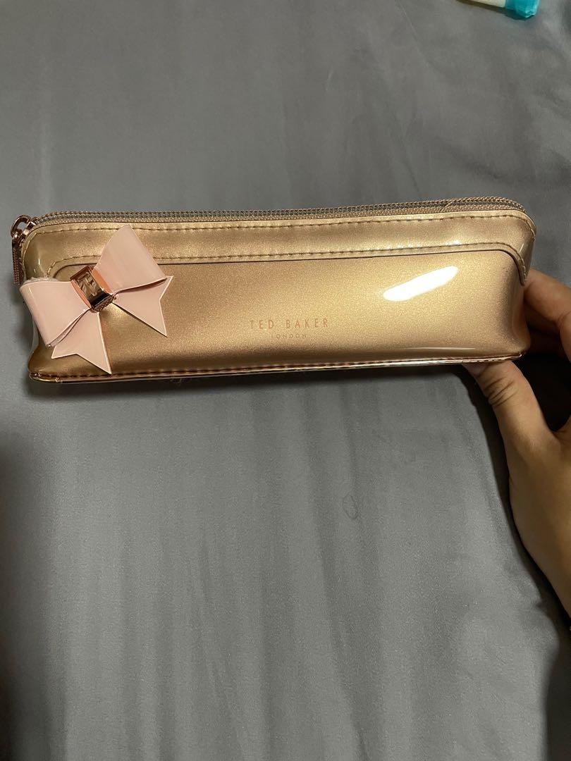 Ted baker rose gold pencil case clearance