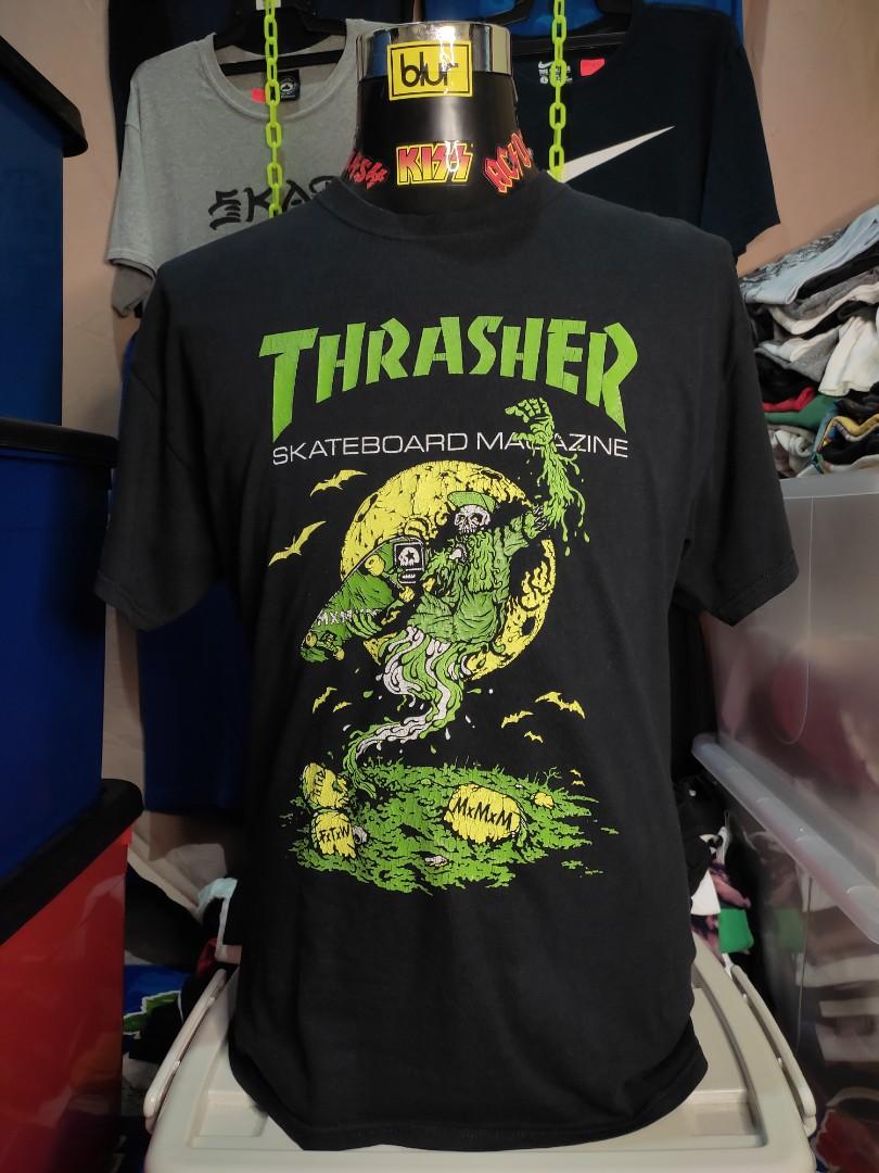Thrasher Pushead, Men's Fashion, Tops 