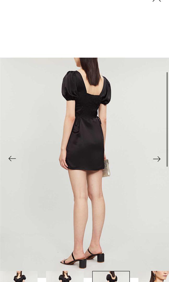 Topshop Prairie Satin Mini Dress