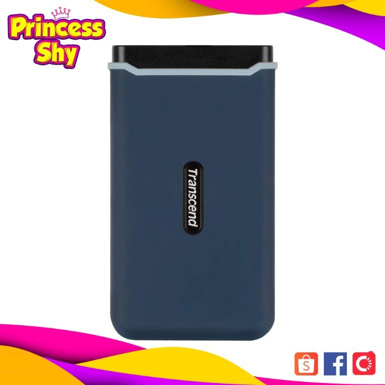 Transcend 500GB ESD370C Portable SSD External Solid State Drive Shock-Resistant USB 3.1 Gen 2 Type C (Category: Computer Parts) located in San Juan City. Submitted by princessshyph (Listing ID 1092853364, Image 1). Description: Warranty: 3 Year Local Supplier Warranty Brand Transcend Digital Storage Capacity 500 GB Hardware Interface USB Type C, USB 3.1 Type C Cache Size 500 About this item USB 3.1 Gen 2 interface with the support of UASP (USB At