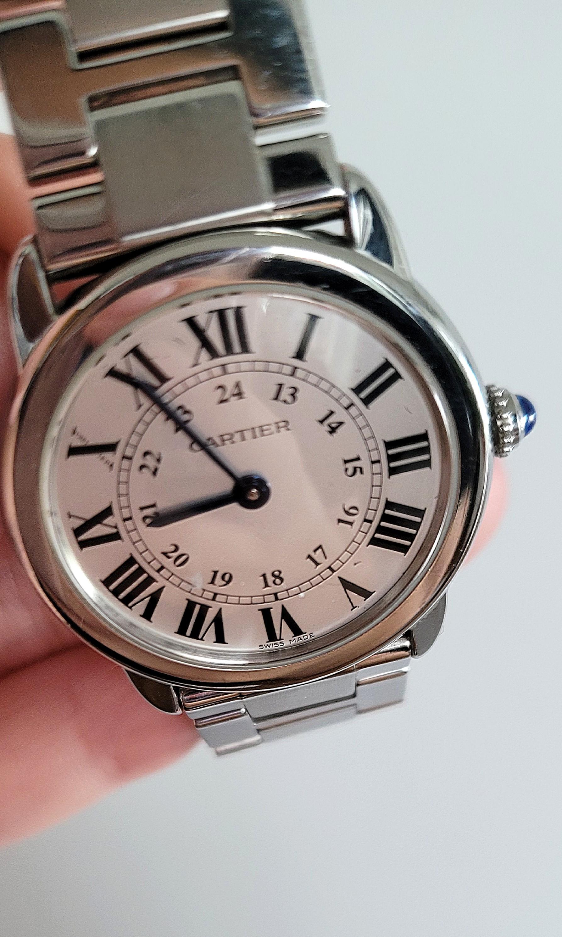 Cartier watch used online
