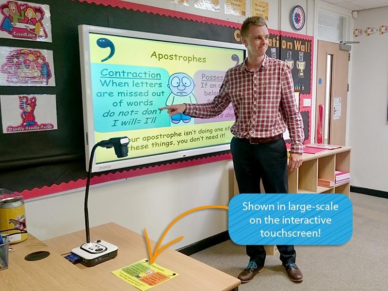 VIDIFOX i5520 Full HD Wireless Gooseneck Document Camera Visualiser