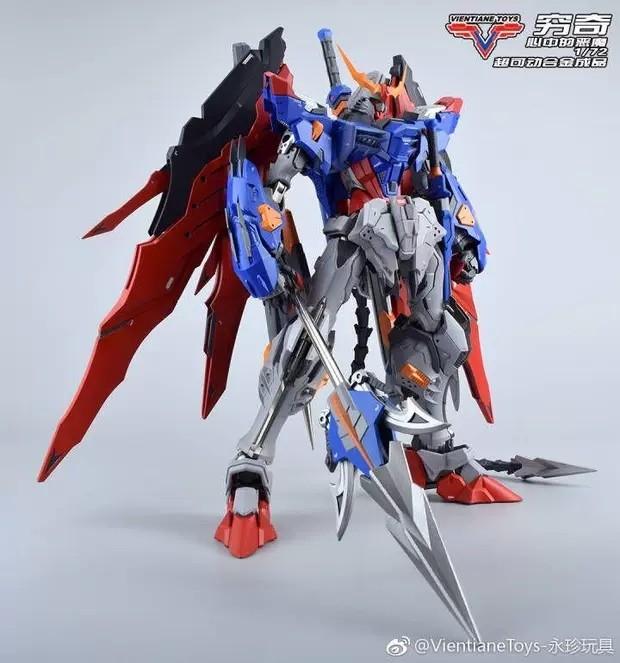 全新，永珍VientianeToys 1/72moshow 魔改命運惡魔窮奇光翼合金成品