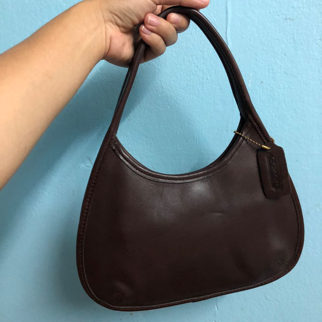 Vintage Coach Mini Ergo Bag in Mahogany?, Luxury, Bags & Wallets on  Carousell
