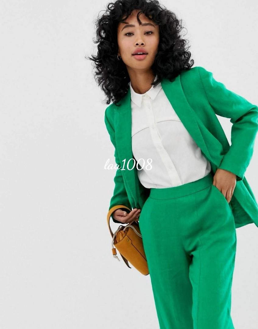 Whistles linen outlet blazer