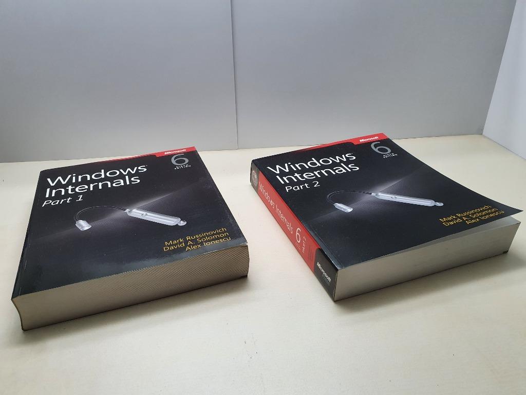 Windows internals part 1 2 6th edition hobbies toys books