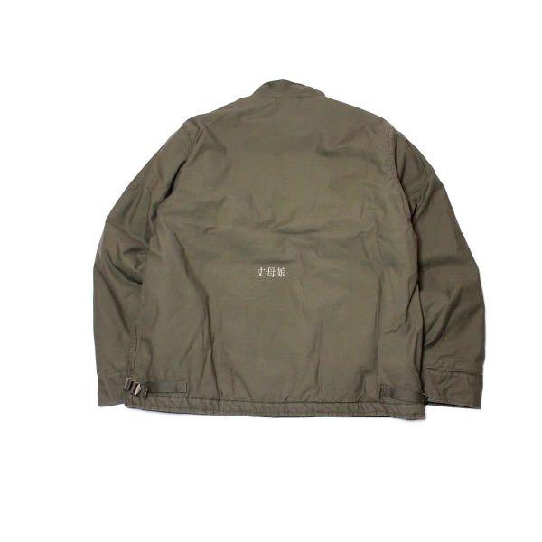 wtaps 17aw a-1 outer jacket cony satin OD size s olive tet, 男裝 