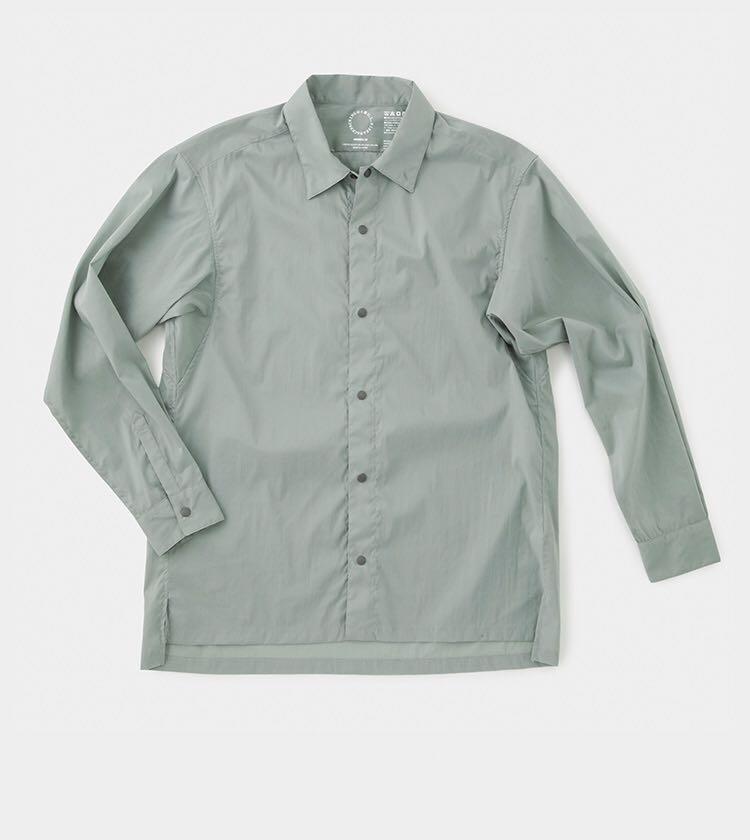 yamatomichi 山と道UL shirt XL ultralight , 男裝, 外套及戶外衣服