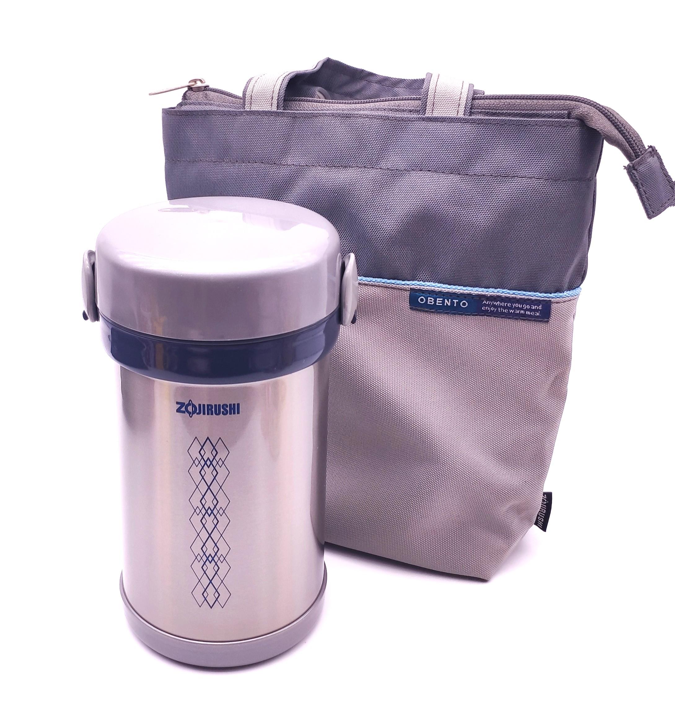 ZOJIRUSHI SL-NCE09 Ms. Bento Stainless Steel Vacuum Lunch Jar