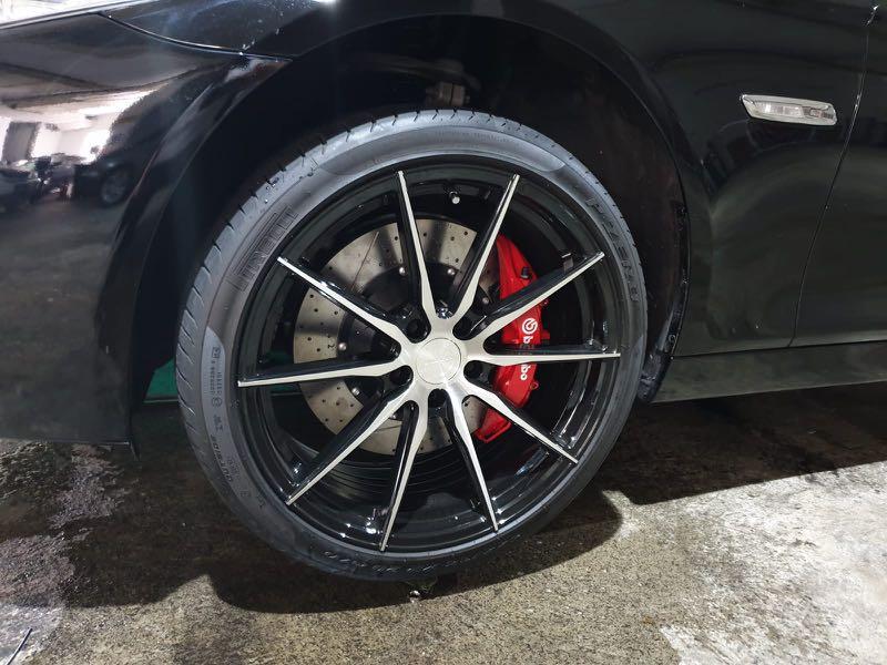 Model CTS V6 6 Pot Brembo Brake Caliper bmw f10, Car Accessories, Tyres & Rims on Carousell