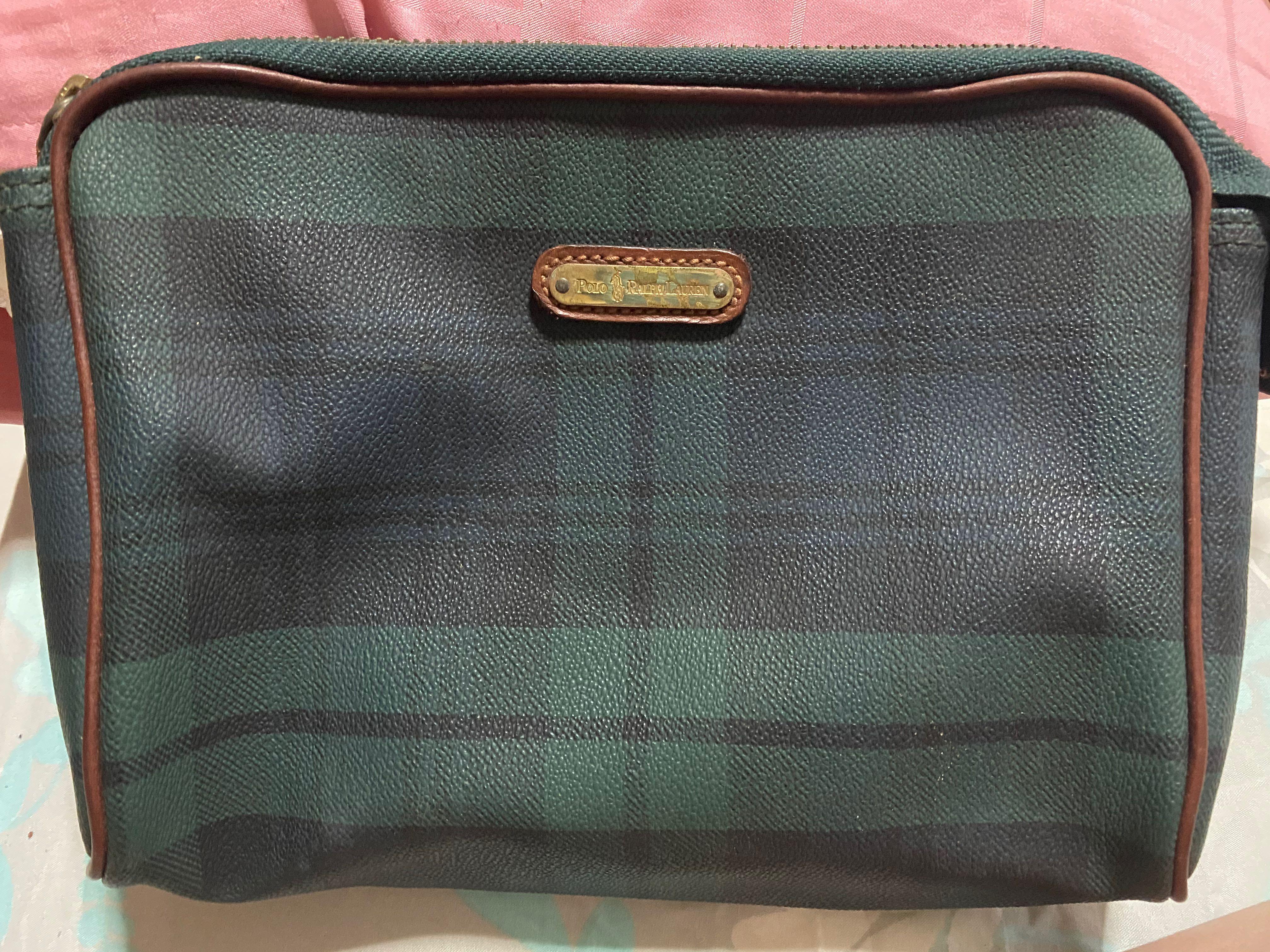 90s Vintage Polo Ralph Lauren Clutch Bag