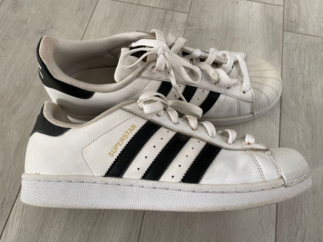 adidas superstar white dirty