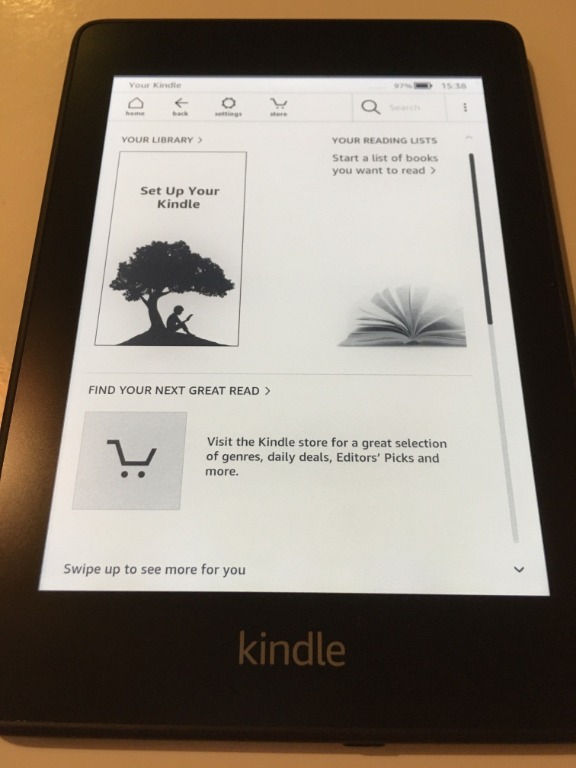 Amazon Kindle Paperwhite Pq94wif 10th Generation 32gb 6 Wifi E Reader 電子書閱讀器 電子產品 電腦 平板電腦 Carousell