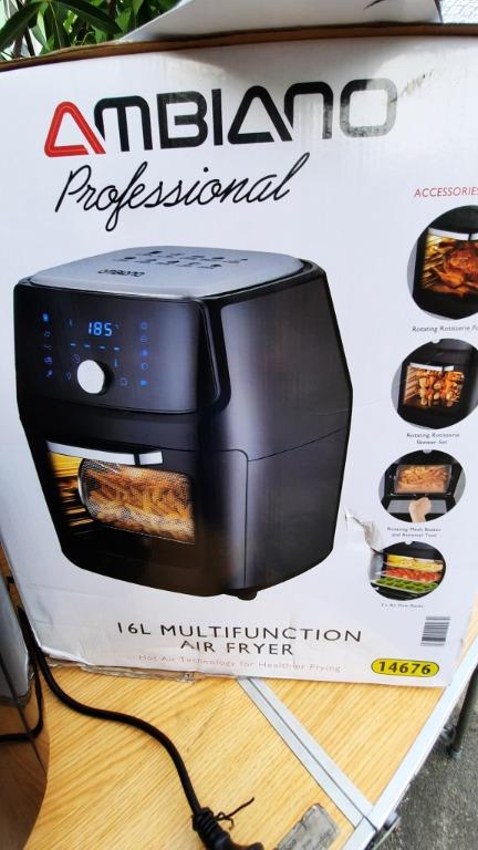 Ambiano 16l air fryer sale
