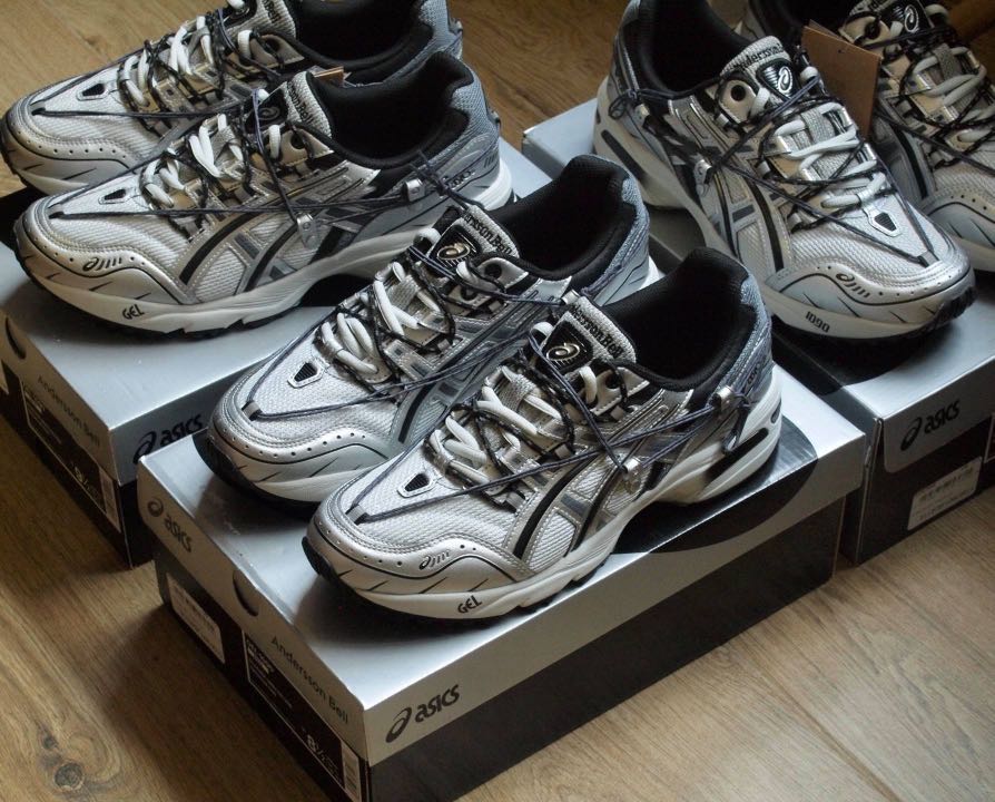 Asics x Andersson Bell Gel-1090 1090 Silver Grey, 男裝, 鞋, 西裝鞋- Carousell
