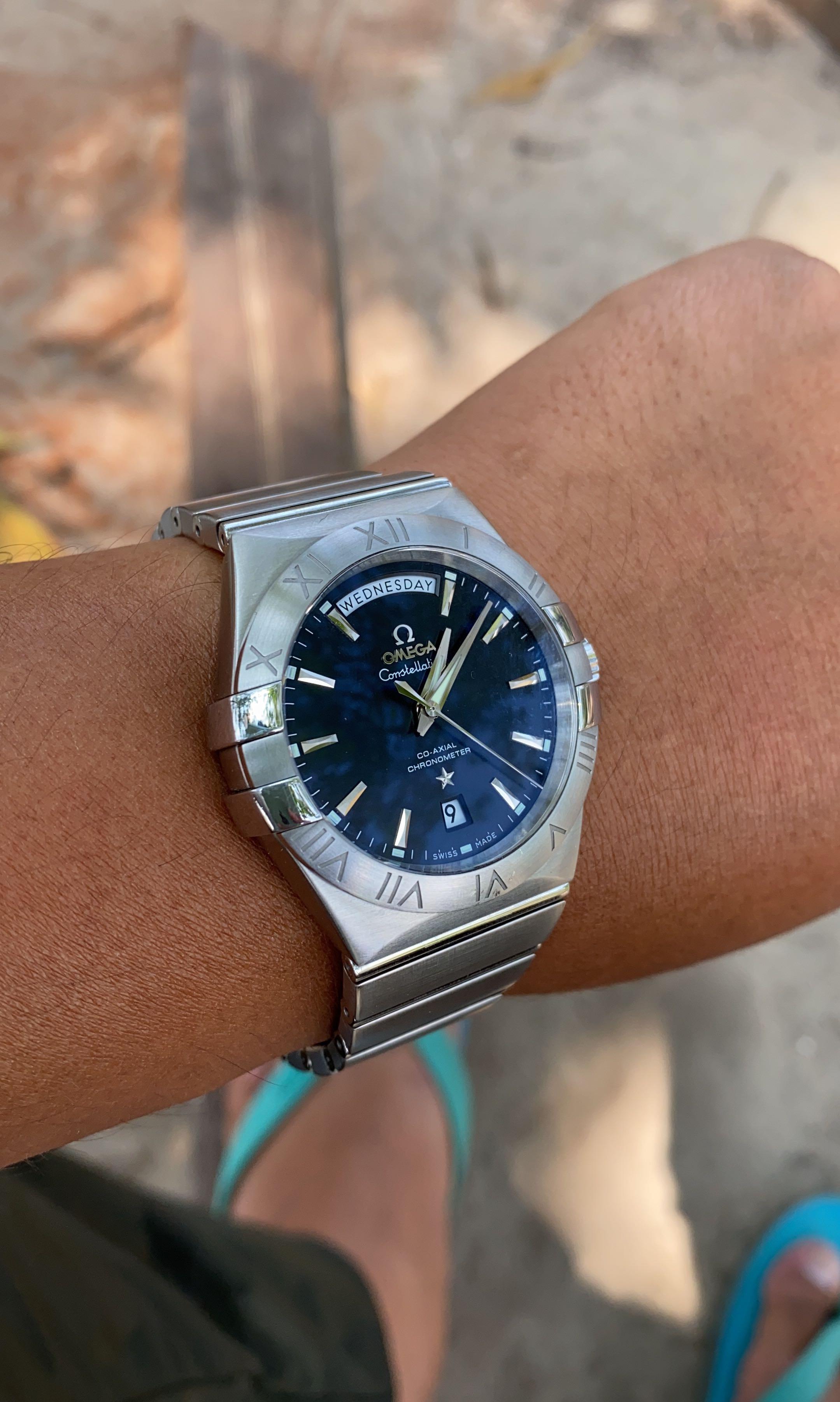 Omega constellation 38mm automatic best sale