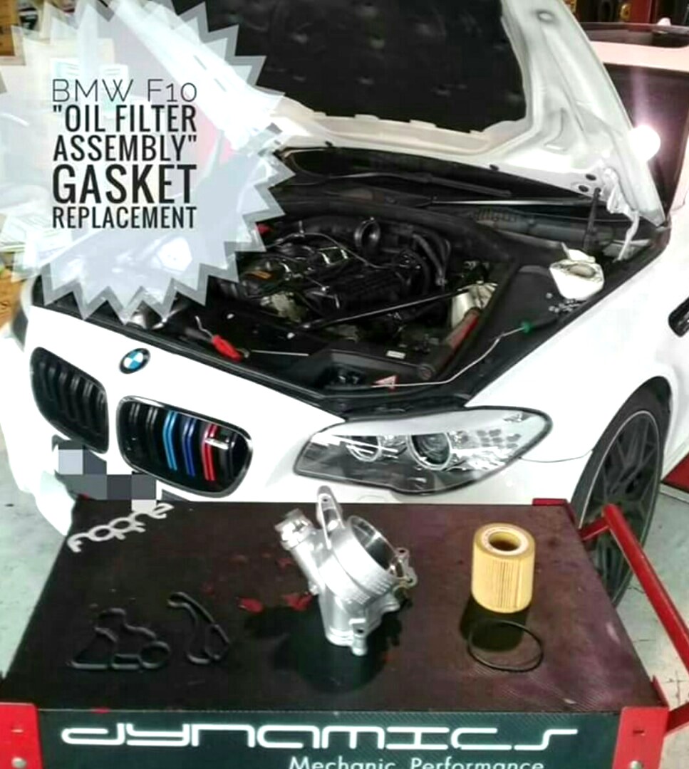 BMW F10 (5 Series) Oil_Filter_Assembly Gasket Replacement to resolve