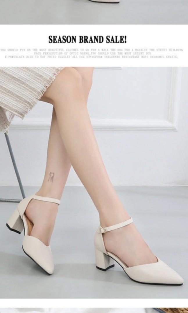 BNIB Cream White Heels