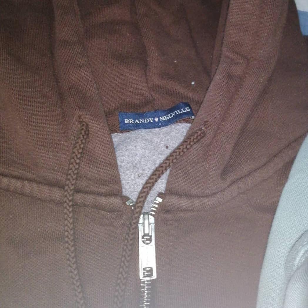 brandy brown carla moletom com capuz